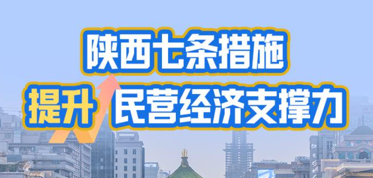 陜西省七條措施提升民營(yíng)經(jīng)濟(jì)支撐力